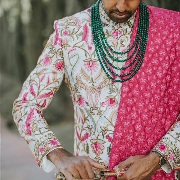 Extravagant Designer Bespoke Sherwani! Get married in style!! - Picture 3 of 6